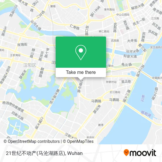21世纪不动产(马沧湖路店) map