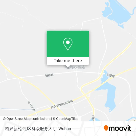 柏泉新苑-社区群众服务大厅 map