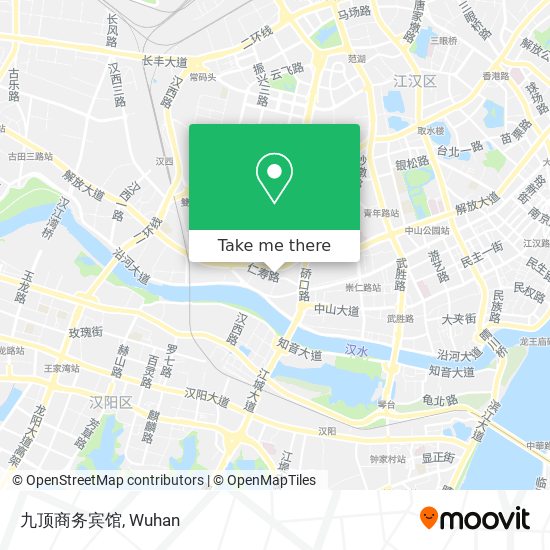 九顶商务宾馆 map