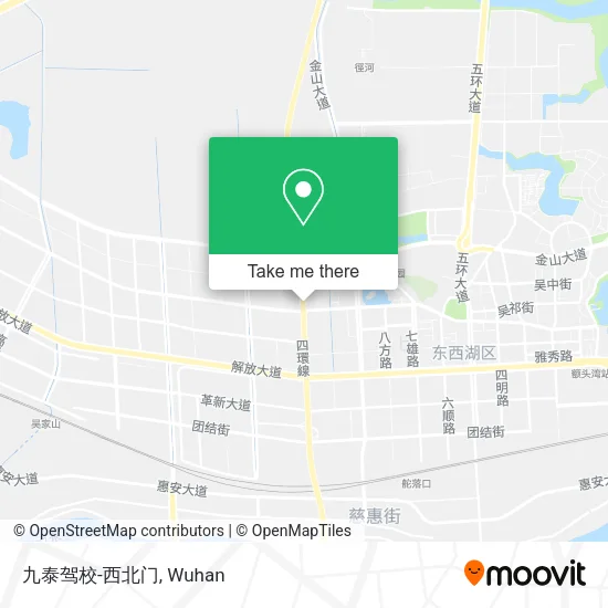 九泰驾校-西北门 map