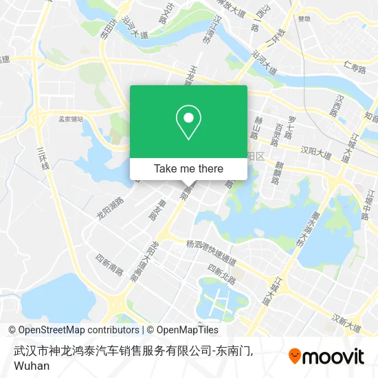 武汉市神龙鸿泰汽车销售服务有限公司-东南门 map