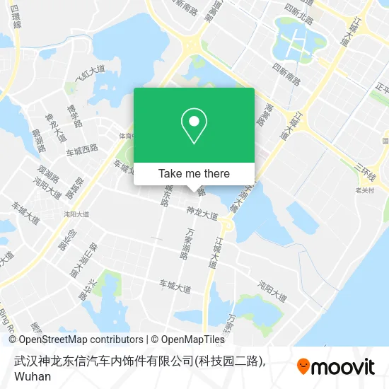 武汉神龙东信汽车内饰件有限公司(科技园二路) map