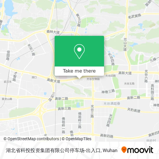 湖北省科投投资集团有限公司停车场-出入口 map