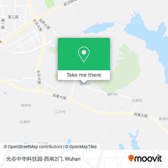 光谷中华科技园-西南2门 map