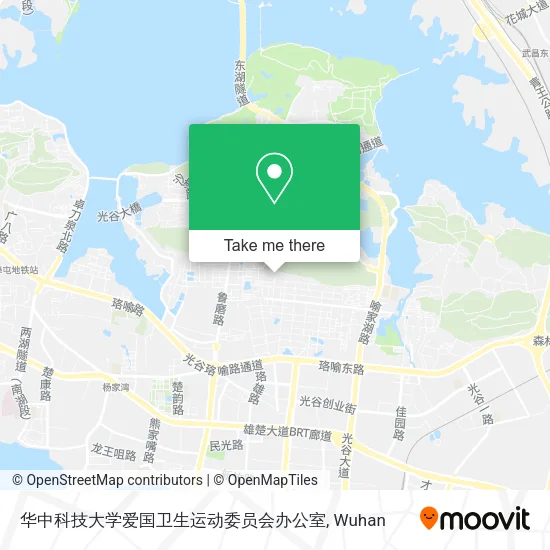 华中科技大学爱国卫生运动委员会办公室 map