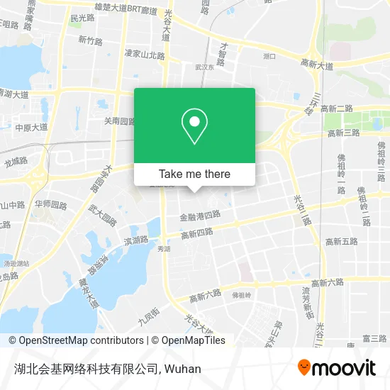 湖北会基网络科技有限公司 map