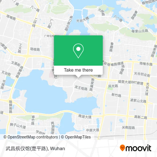 武昌殡仪馆(楚平路) map