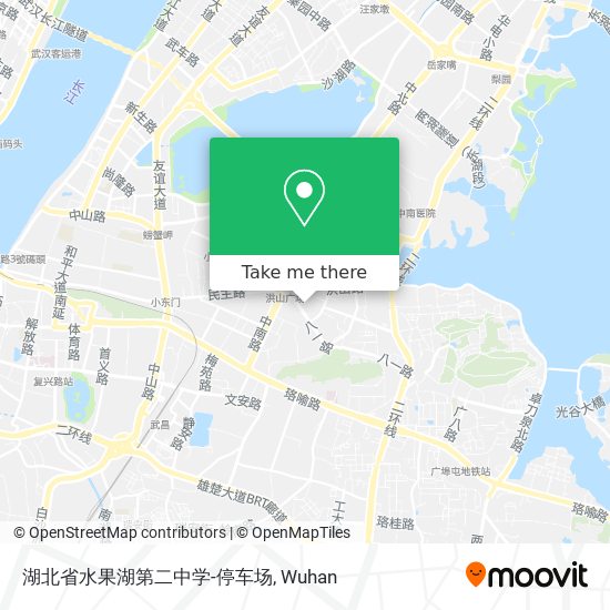 湖北省水果湖第二中学-停车场 map