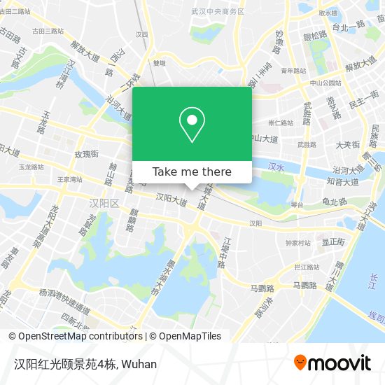 汉阳红光颐景苑4栋 map