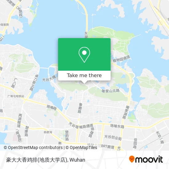 豪大大香鸡排(地质大学店) map