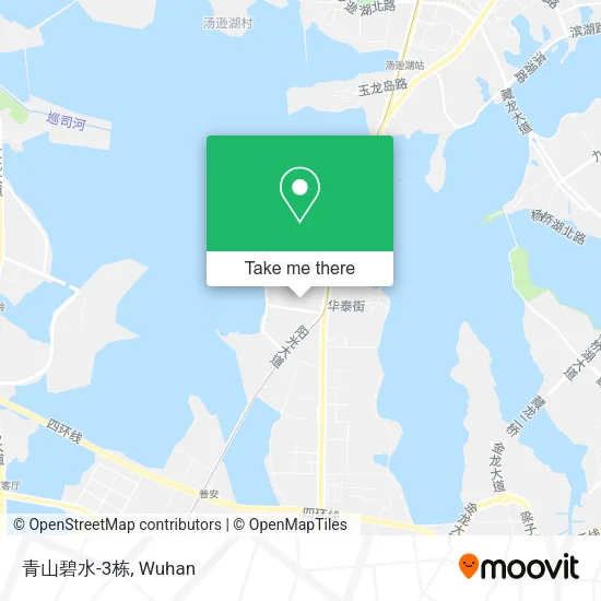 青山碧水-3栋 map