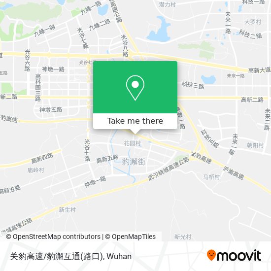 关豹高速/豹澥互通(路口) map