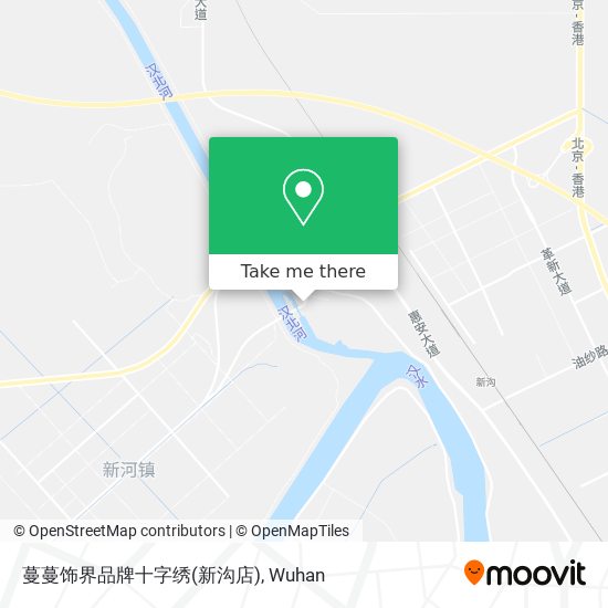 蔓蔓饰界品牌十字绣(新沟店) map