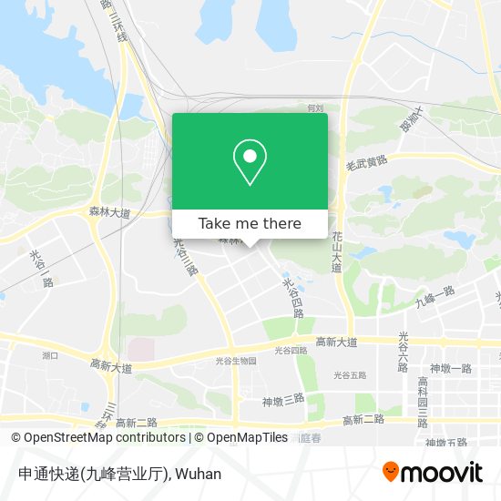 申通快递(九峰营业厅) map