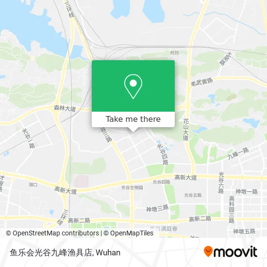 鱼乐会光谷九峰渔具店 map