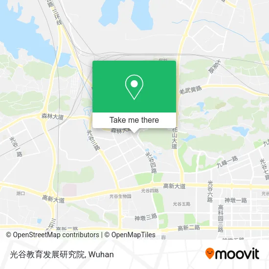 光谷教育发展研究院 map