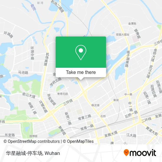 华星融城-停车场 map