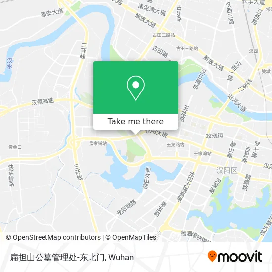 扁担山公墓管理处-东北门 map