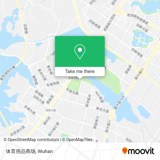 体育用品商场 map