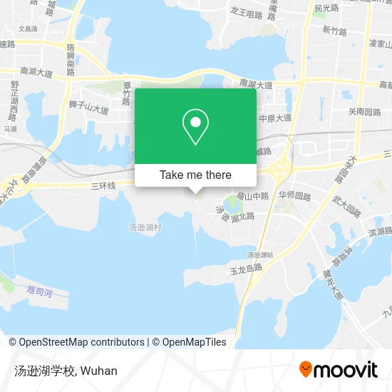 汤逊湖学校 map