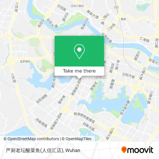严厨老坛酸菜鱼(人信汇店) map