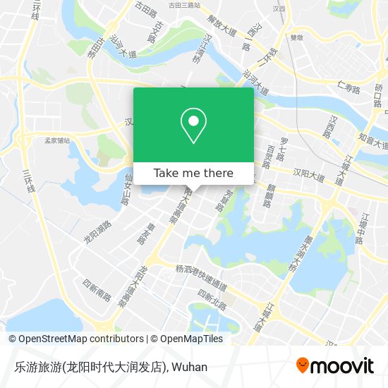 乐游旅游(龙阳时代大润发店) map