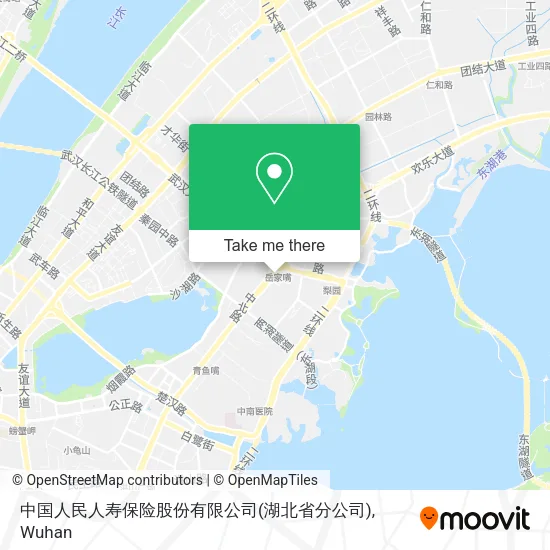 中国人民人寿保险股份有限公司(湖北省分公司) map