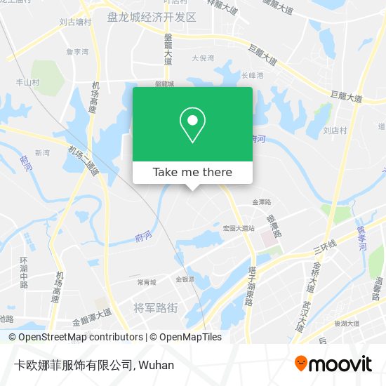 卡欧娜菲服饰有限公司 map