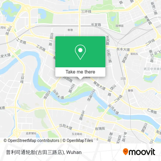 普利司通轮胎(古田三路店) map