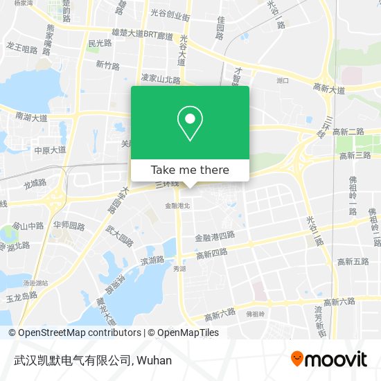 武汉凯默电气有限公司 map