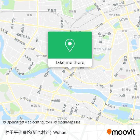 胖子平价餐馆(新合村路) map