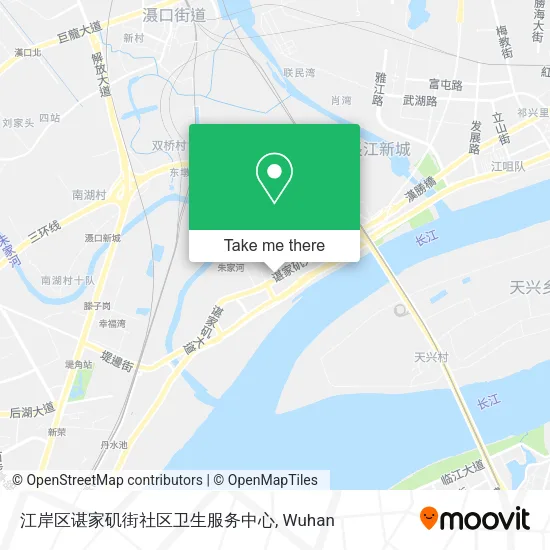 江岸区谌家矶街社区卫生服务中心 map