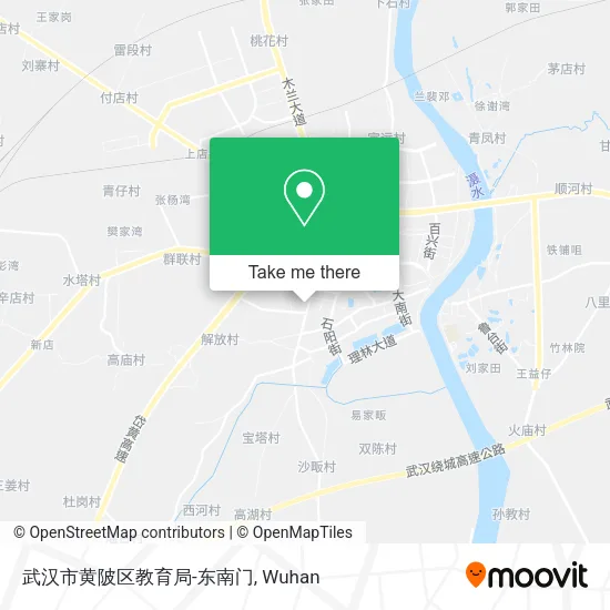 武汉市黄陂区教育局-东南门 map