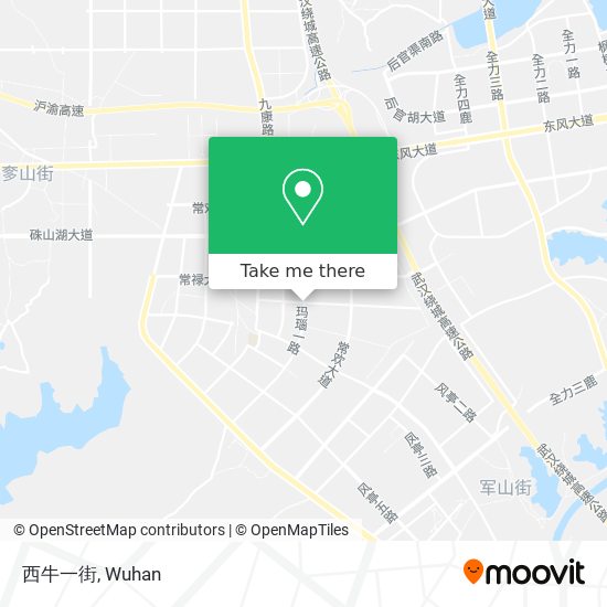 西牛一街 map