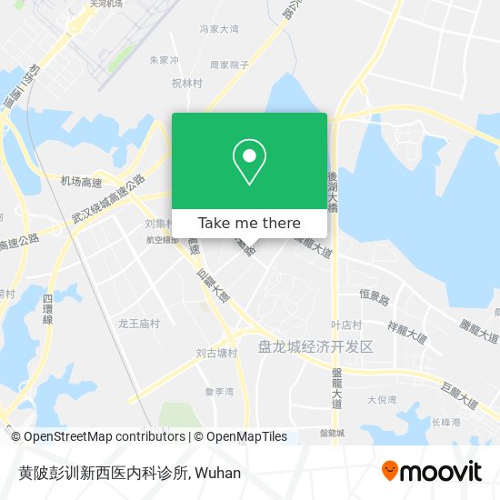 黄陂彭训新西医内科诊所 map