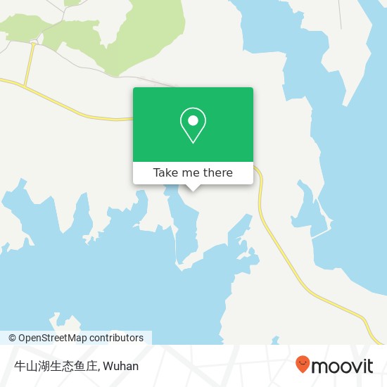牛山湖生态鱼庄 map