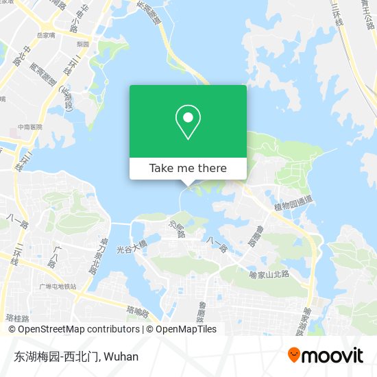东湖梅园-西北门 map