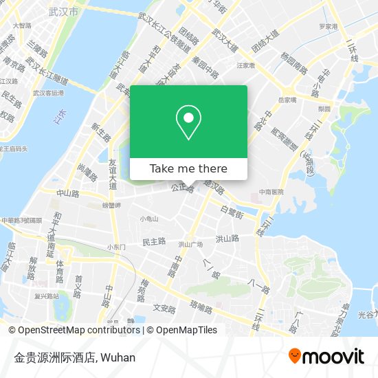 金贵源洲际酒店 map