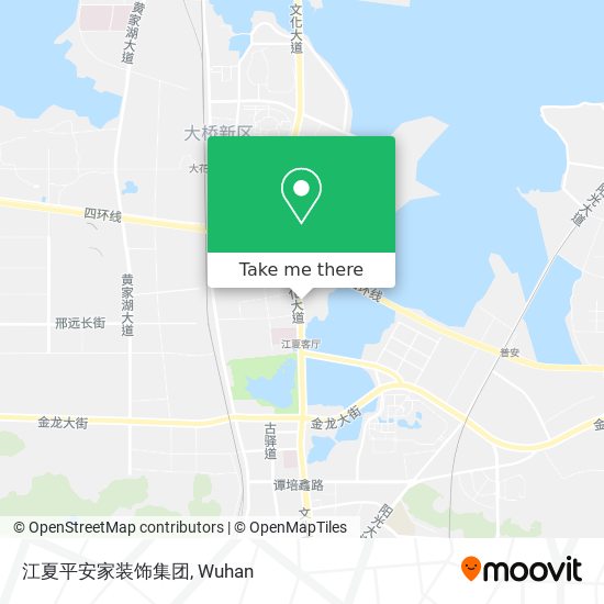 江夏平安家装饰集团 map