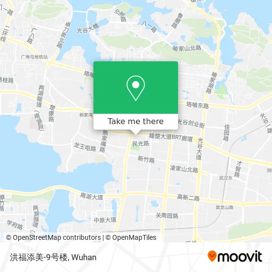 洪福添美-9号楼 map