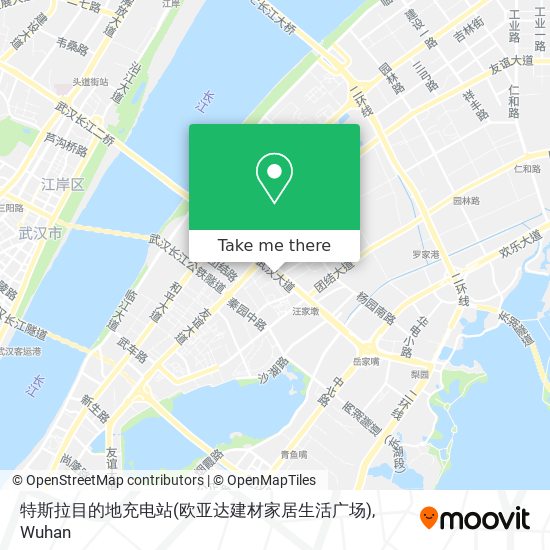 特斯拉目的地充电站(欧亚达建材家居生活广场) map