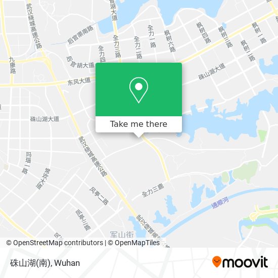 硃山湖(南) map