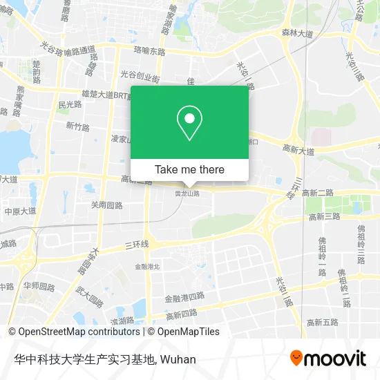 华中科技大学生产实习基地 map