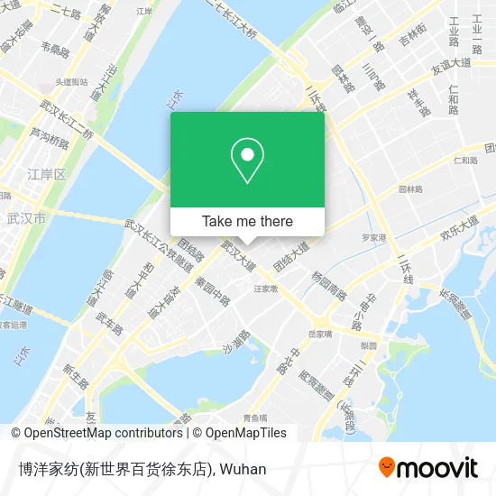 博洋家纺(新世界百货徐东店) map