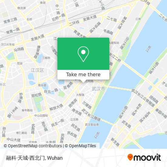 融科·天城-西北门 map