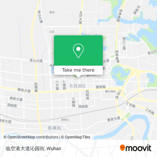 临空港大道沁园街 map