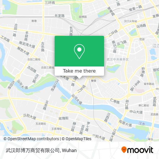 武汉郎博万商贸有限公司 map