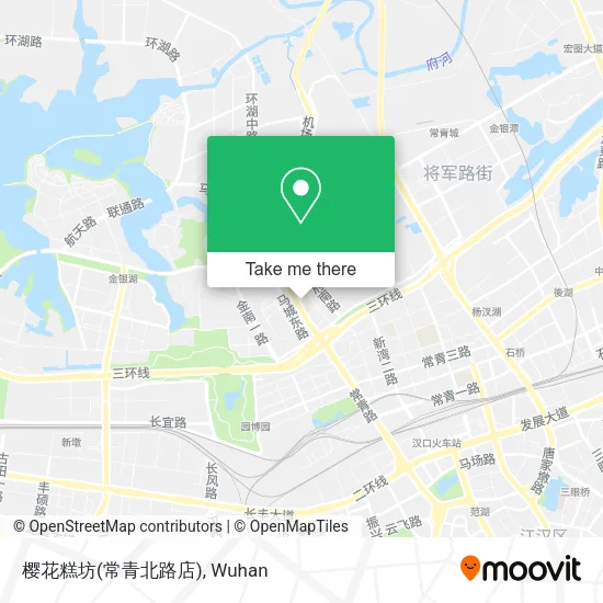 樱花糕坊(常青北路店) map