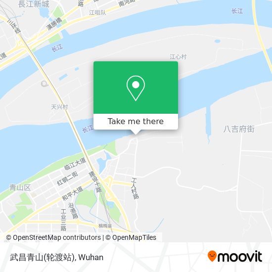 武昌青山(轮渡站) map