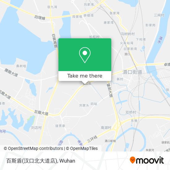 百斯盾(汉口北大道店) map